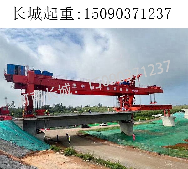 常州900吨高铁架桥机
